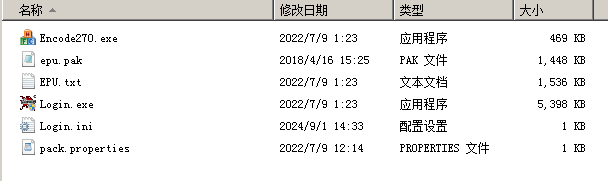 登录器内容