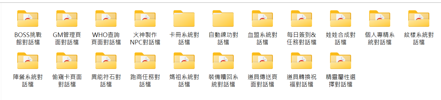 對話檔內容